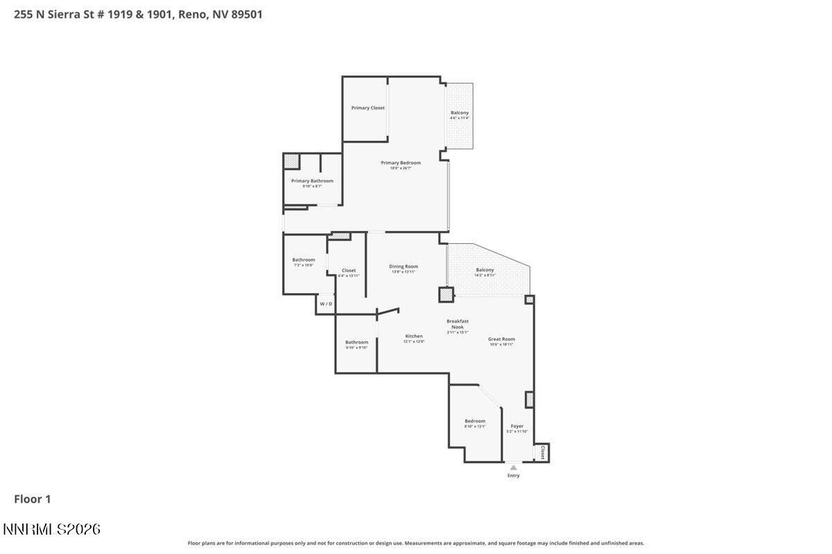 Property Photo:  255 N Sierra Street  NV 89501 