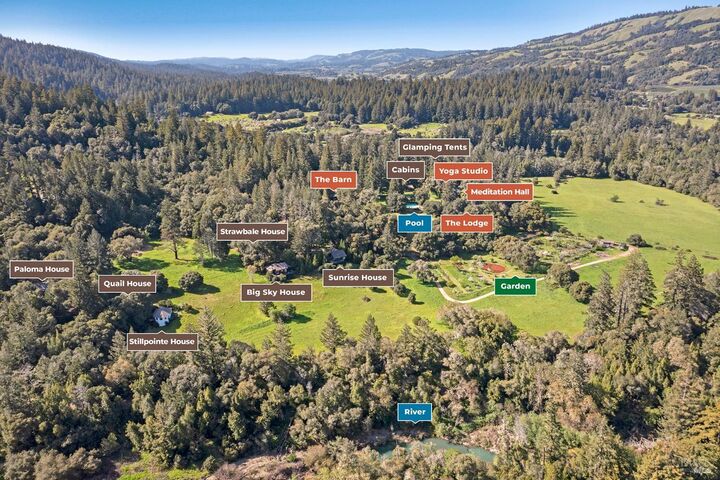 Property Photo:  18501 Van Zandt Resort Road  CA 95466 