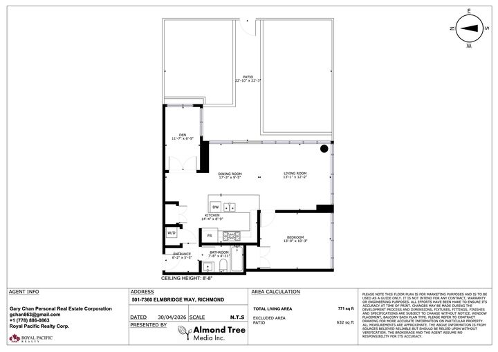 Property Photo: 7360 Elmbridge Way 501 BC V6X 0A5