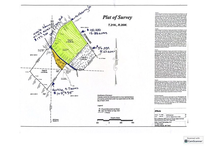 Property Photo:  Tbd Mulberry Lane  AR 72631 