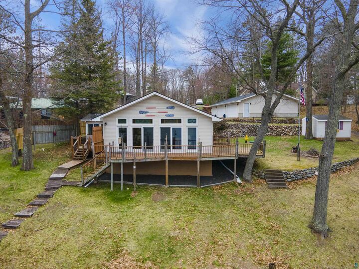 Property Photo:  9591 S Buskey Bay Dr  WI 54847 