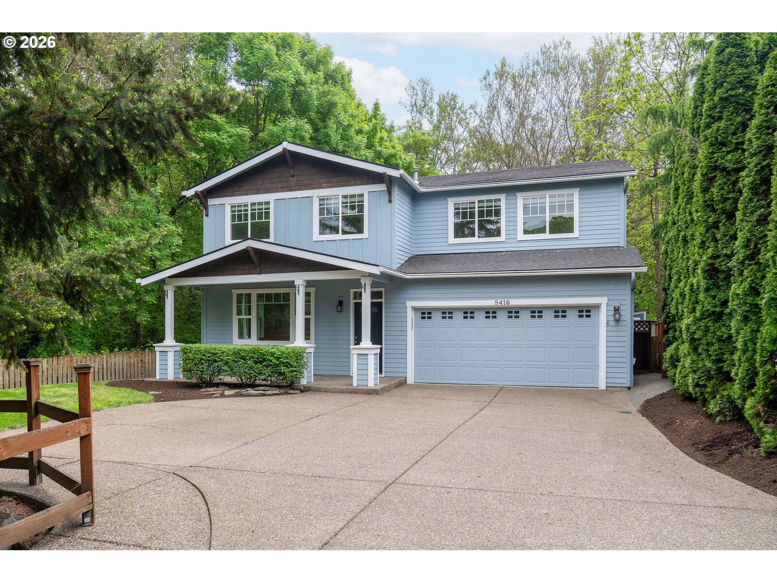 Property Photo:  8416 SW Cedarcrest St  OR 97223 