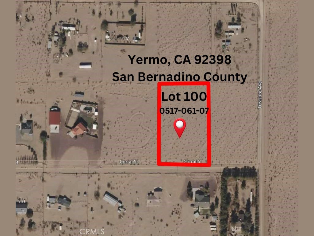 Property Photo:  0 Corral St  CA 92398 