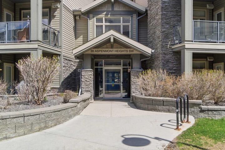 Property Photo:  35 Aspenmont Heights SW 228  AB T3H 0E5 