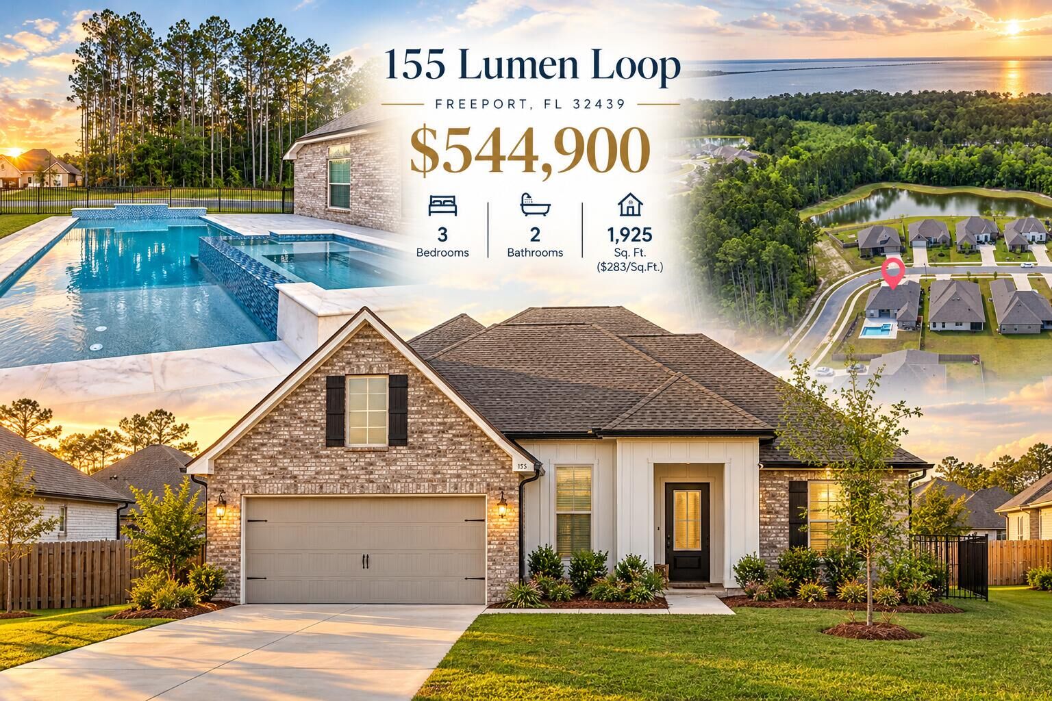 Property Photo: 155 Lumen Loop FL 32439