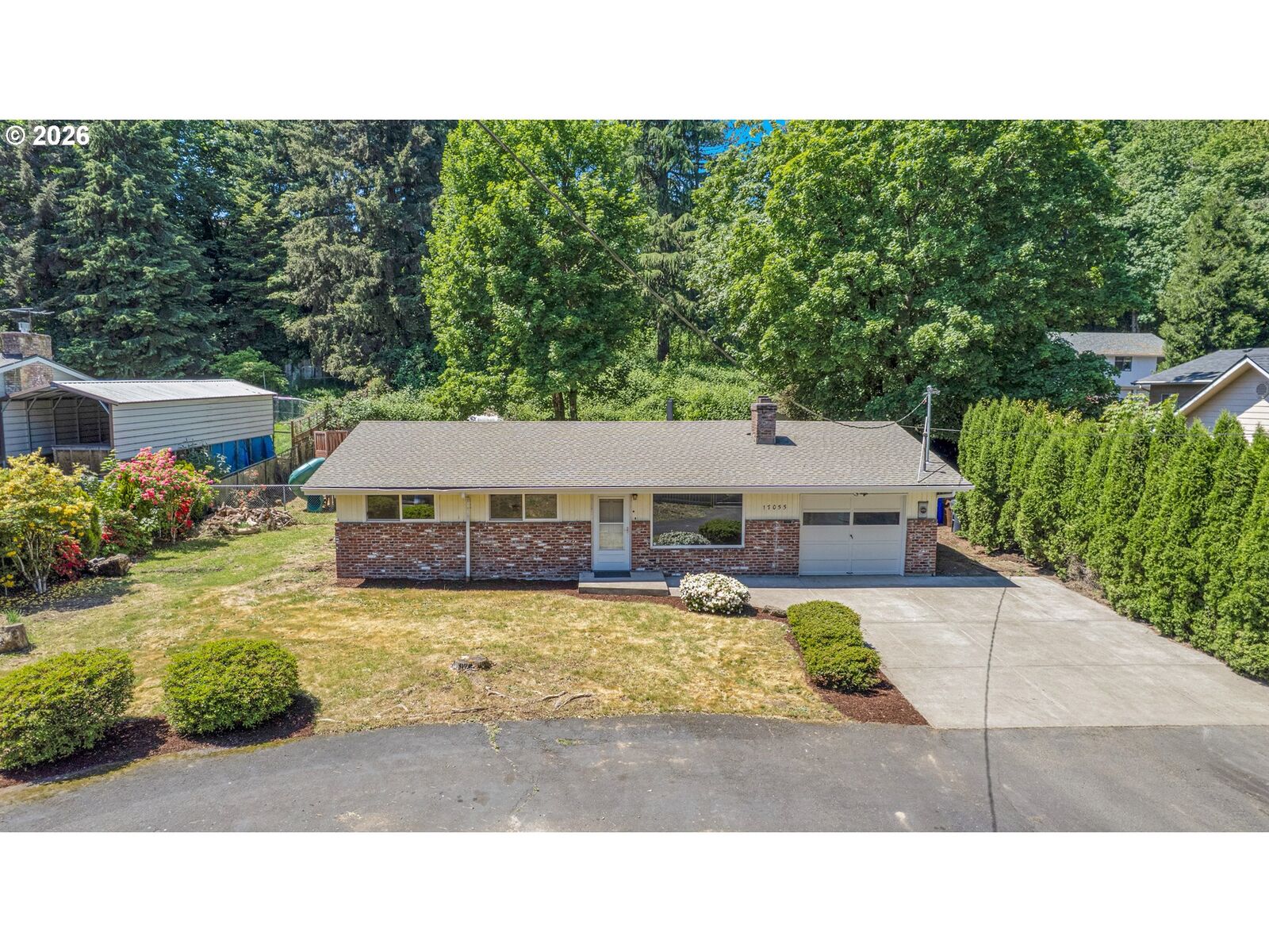 Property Photo:  17055 SE Webster Rd  OR 97027 