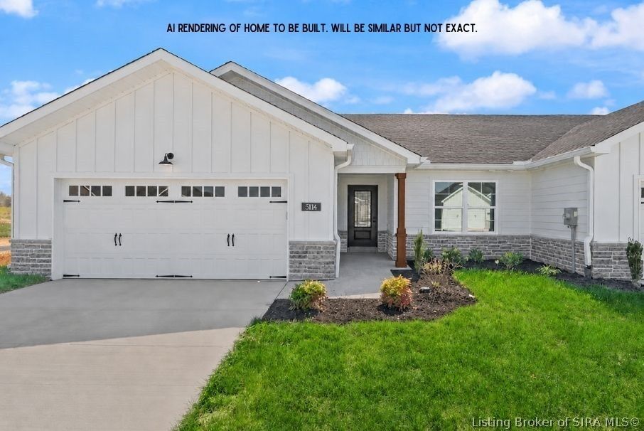 Property Photo:  5142 Woodstone Circle Lot 141  IN 47130 