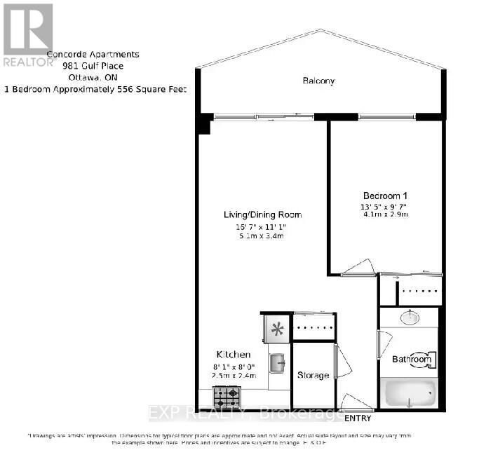 Property Photo:  981 Gulf Place 1016  ON K1K 3X9 