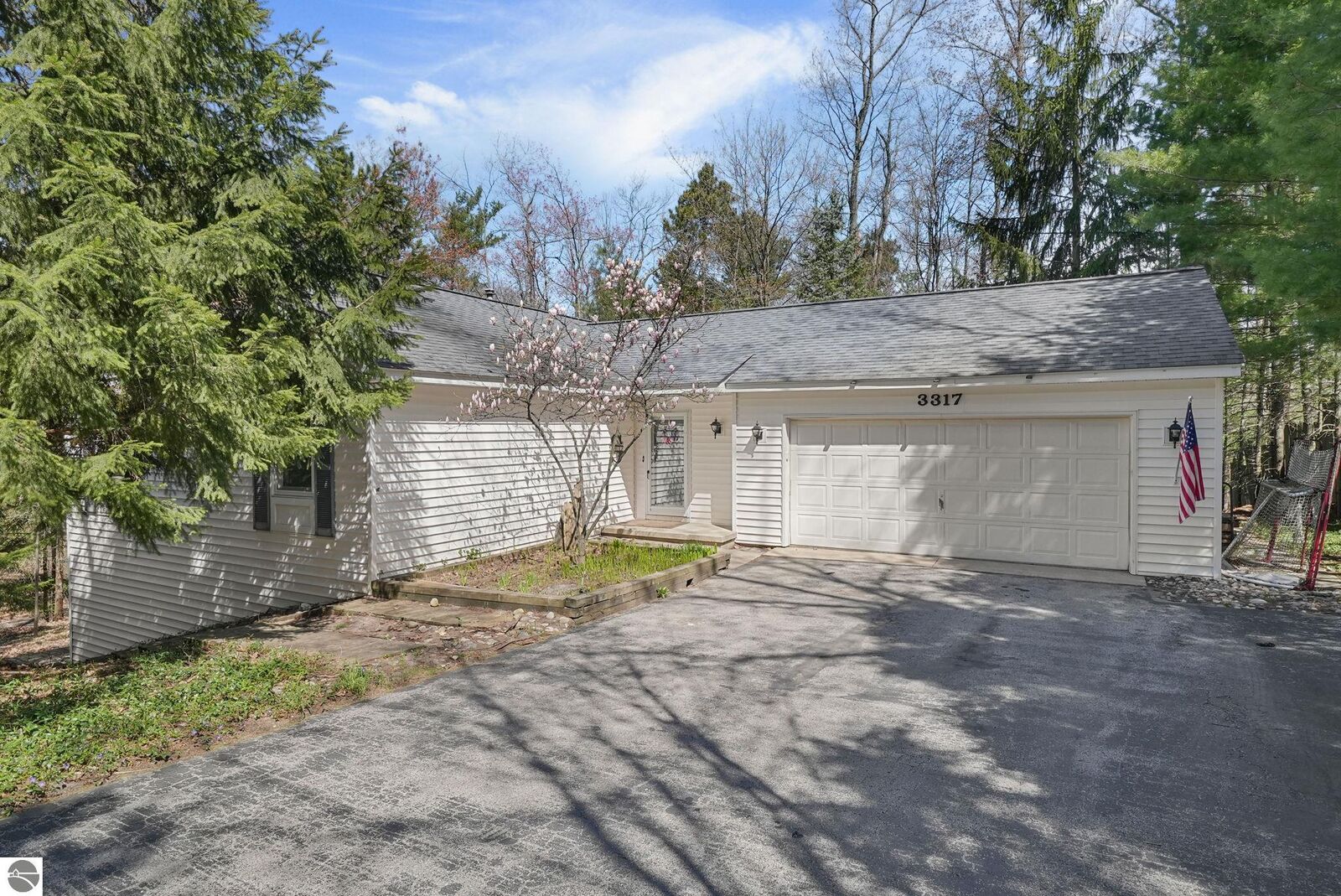 Property Photo:  3317 N Timberwood Drive  MI 49686 