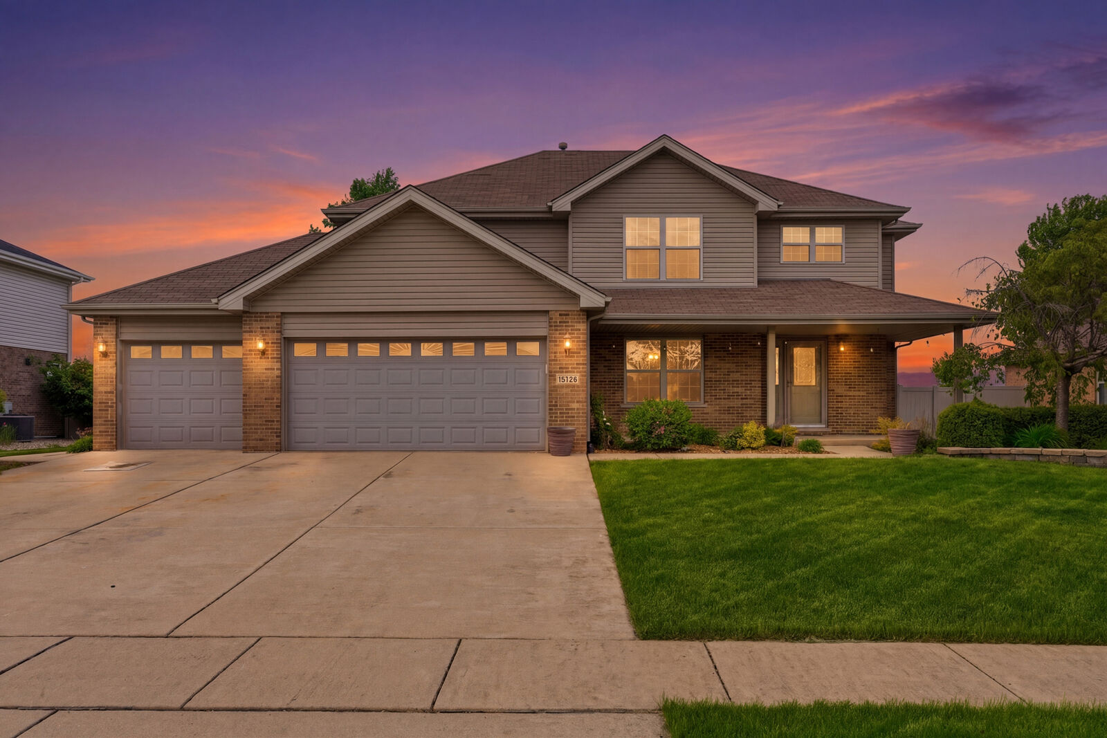 Property Photo:  15726 Menominee Court  IL 60442 