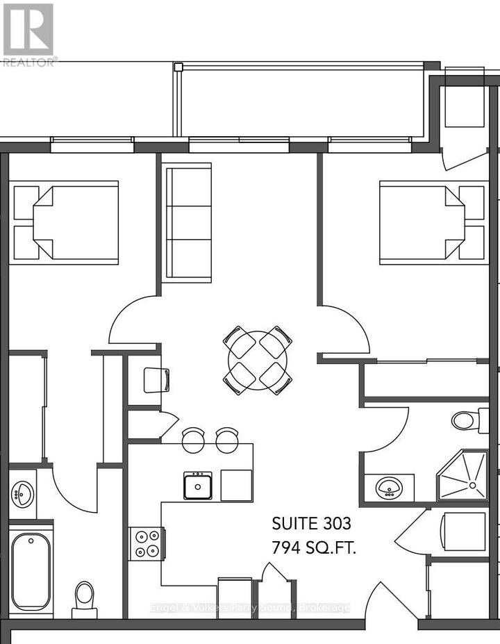 Property Photo: 410 First Street North 303 ON P1P 1B9