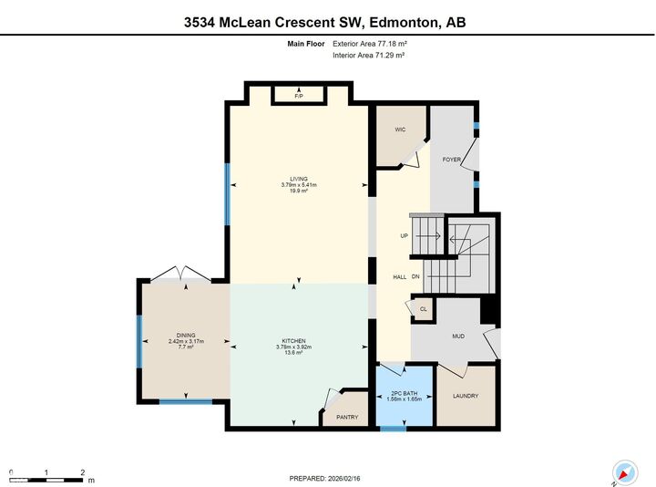Property Photo:  3534 McLean Crescent SW  AB T6W 1M3 