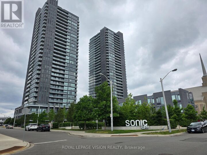 Property Photo:  2 Sonic Way Street 2108  ON M3C 0P2 