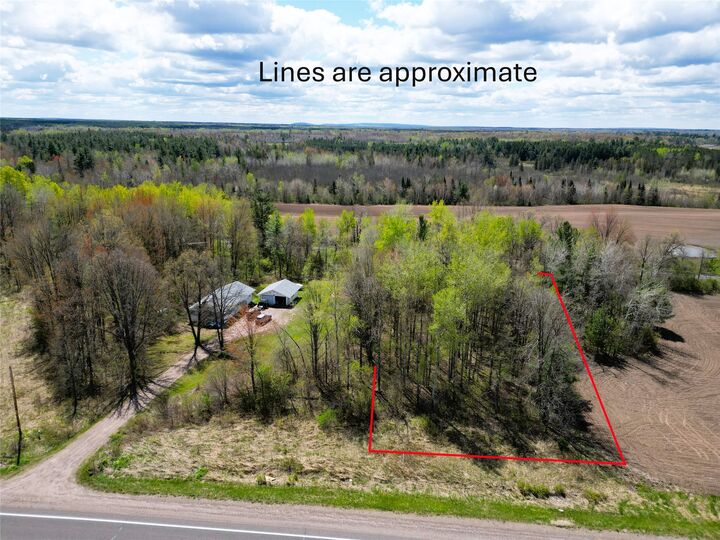 Property Photo:  1 Acre Highway 8  WI 54848 
