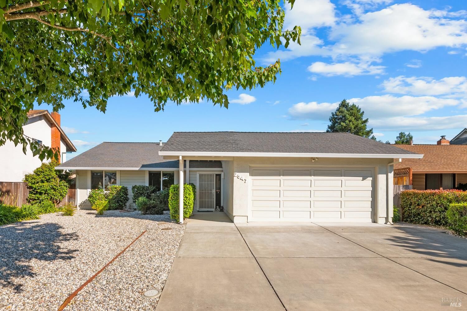 Property Photo: 2547 Vintage Street CA 94558