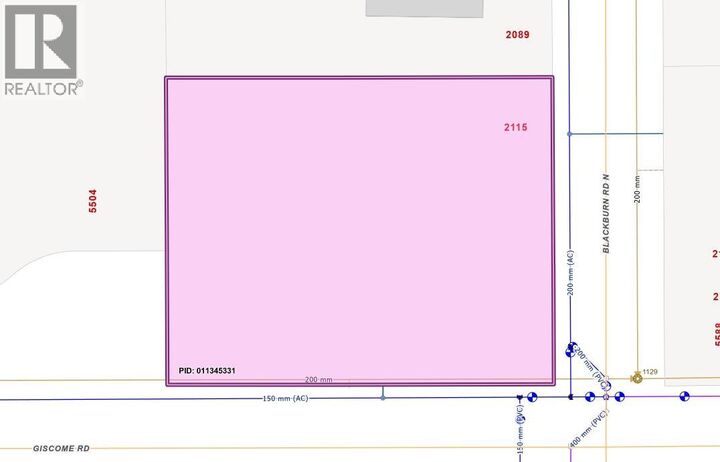 Property Photo:  2115 Blackburn Road  BC V2N 6B9 