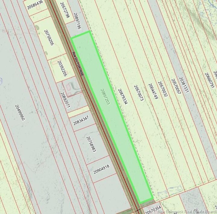 Property Photo:  10.7 Acres Rue Du Portage  NB E1W 1A8 