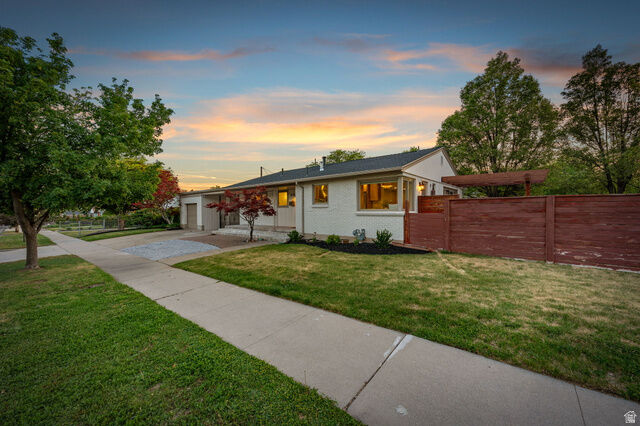 Property Photo: 1610 S 1900 E UT 84108