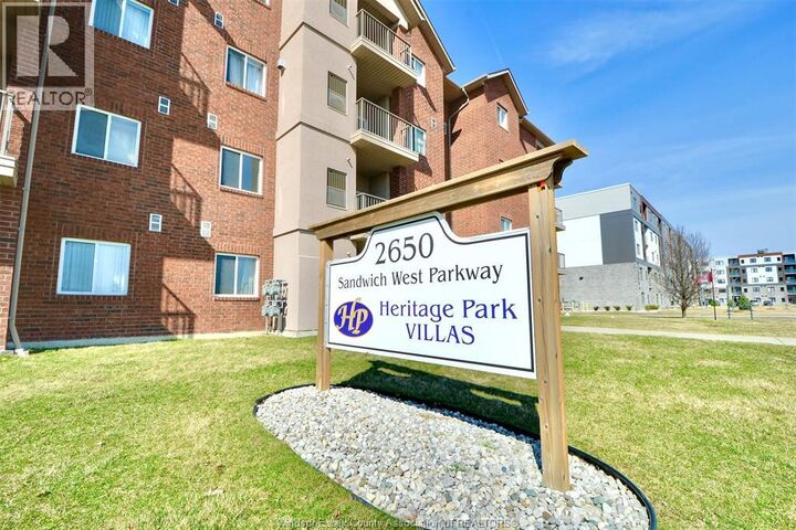 Property Photo: 2650 Sandwich West Parkway 107 ON N9H 0A7
