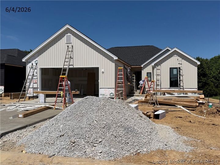 Property Photo:  2625 Vineyard Way Lot 206  IN 47143 