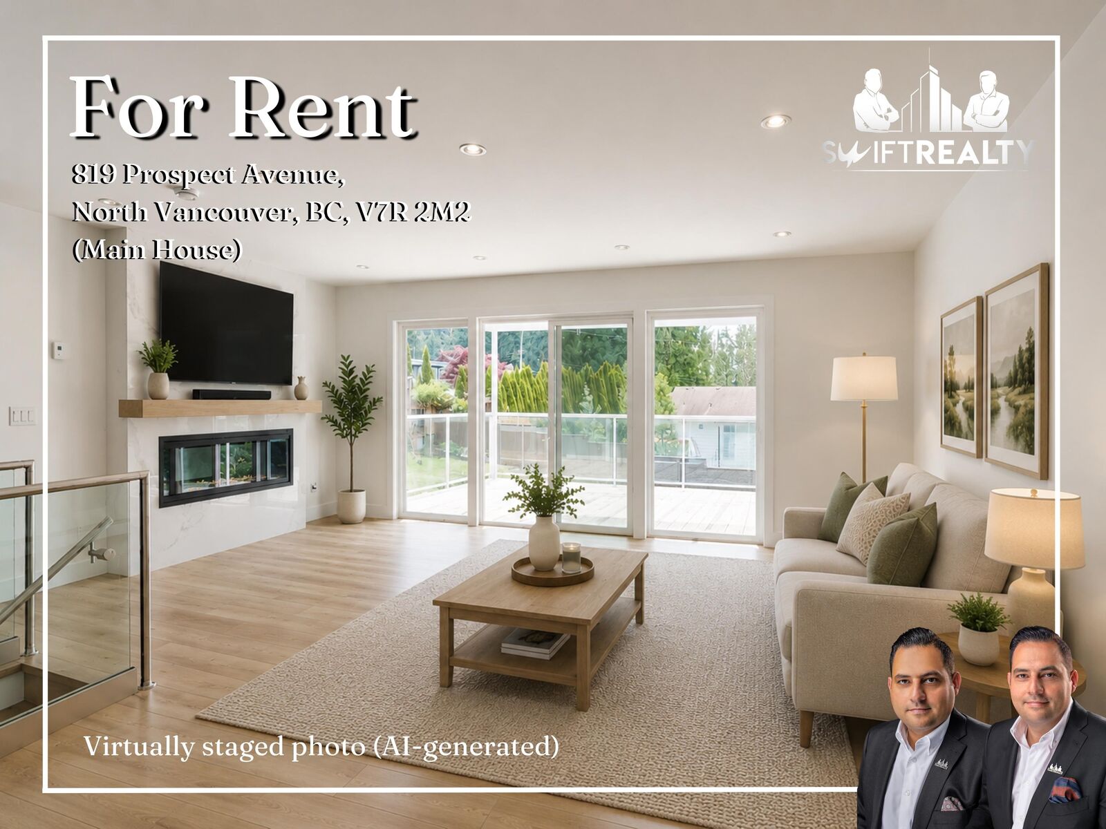 Property Photo:  819 Prospect Avenue Main Level  BC V7R 2M2 