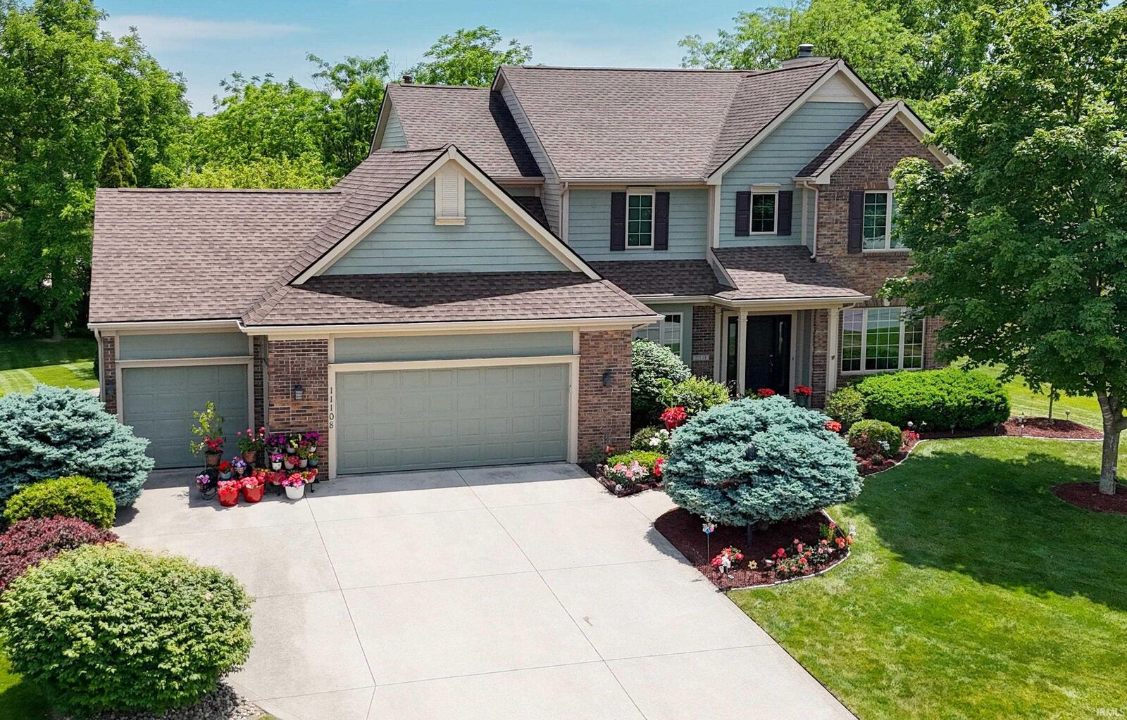 Property Photo: 11108 Cabriolet Run IN 46845