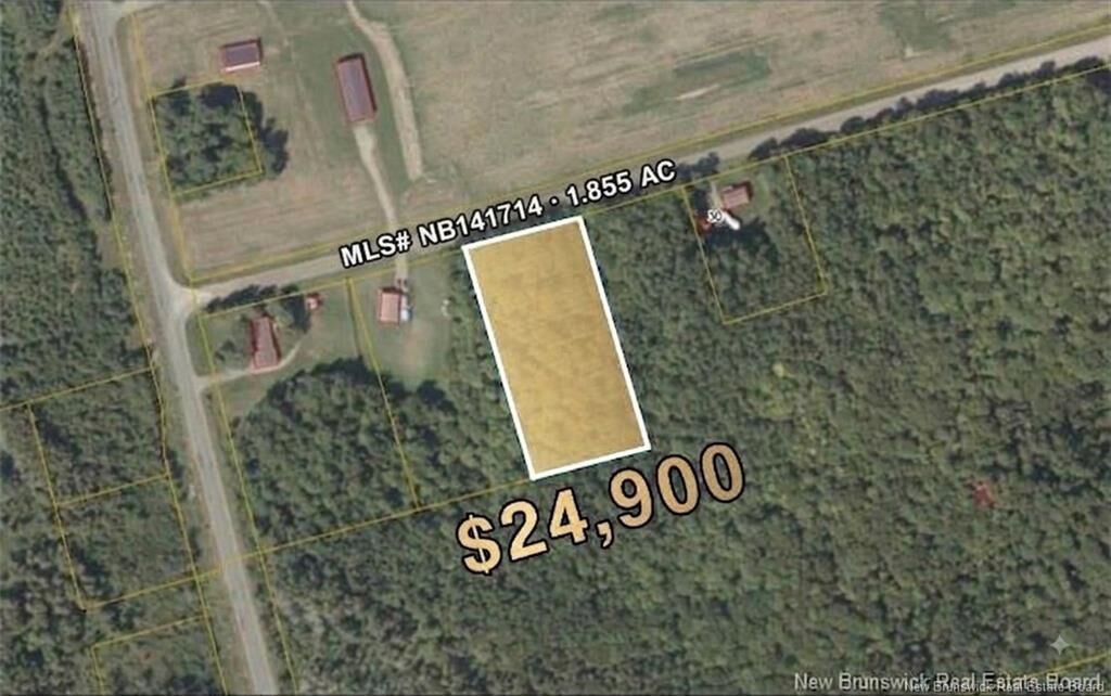 Property Photo: Lot McKeaghan Road NB E7K 1H1