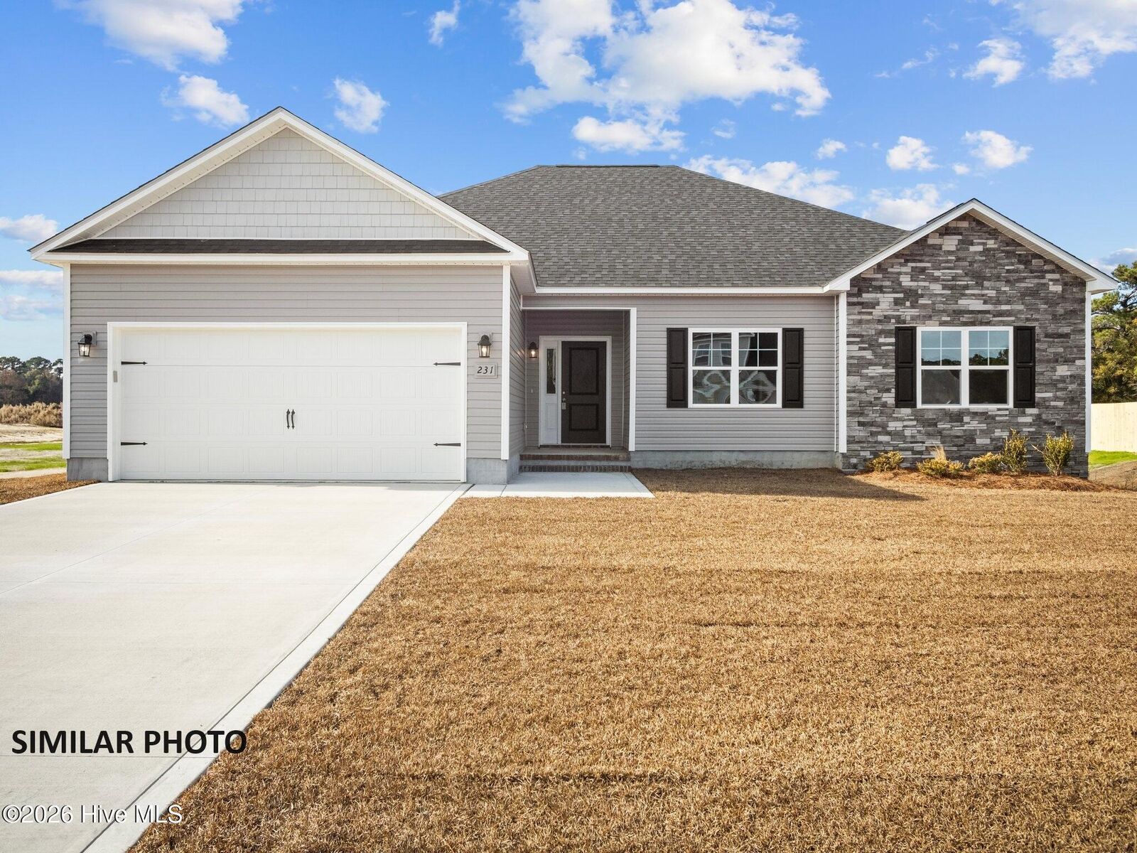 Property Photo: 703 N Pebble Branch Court Lot #130 NC 28445