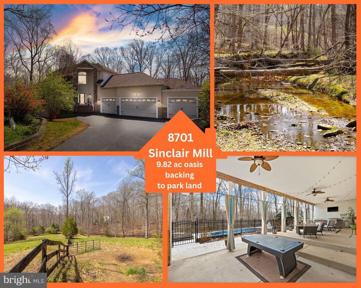 Property Photo:  8701 Sinclair Mill Road  VA 20112 