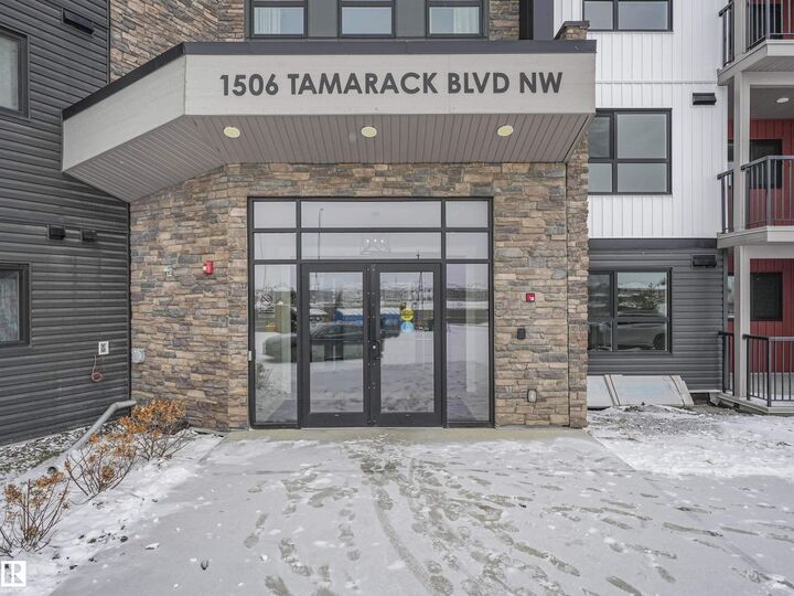 Property Photo:  1506 Tamarack Boulevard NW 318  AB T6T 2J5 