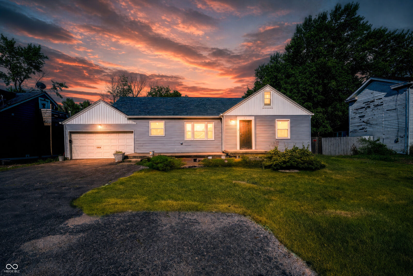 Property Photo:  6356 Michigan Road  IN 46268 