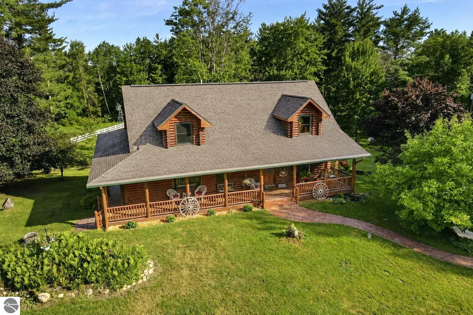 Property Photo:  8100 Hodge Road  MI 49649 