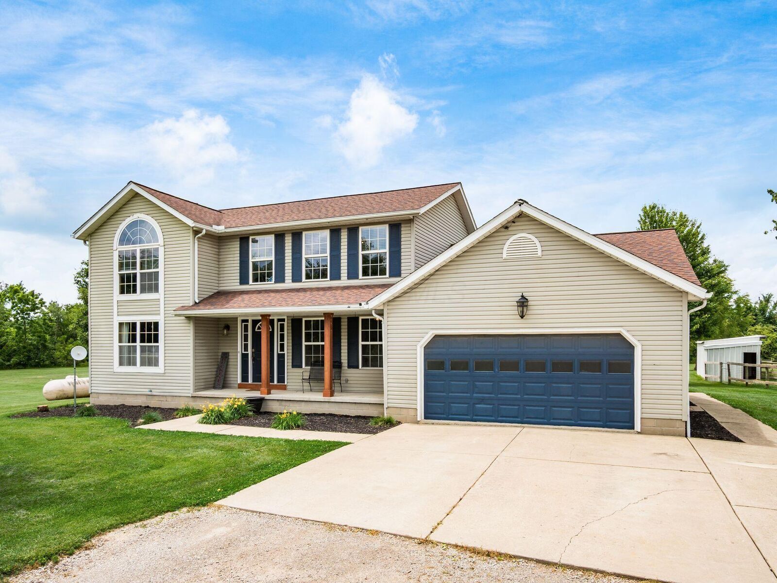 Property Photo:  21990 Shirk Road  OH 43040 