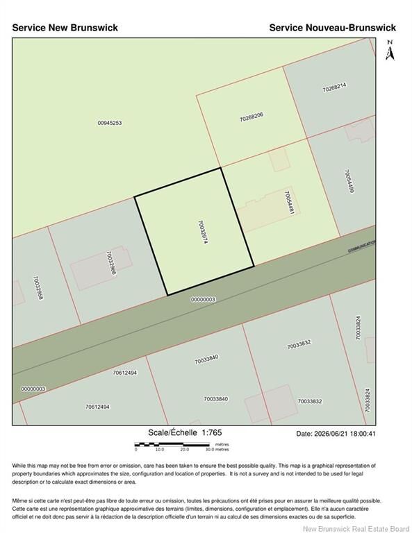Property Photo:  Lot 3 Communication Road  NB E1H 2G5 