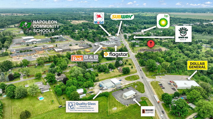 Property Photo: 215 Brooklyn Road MI 49201