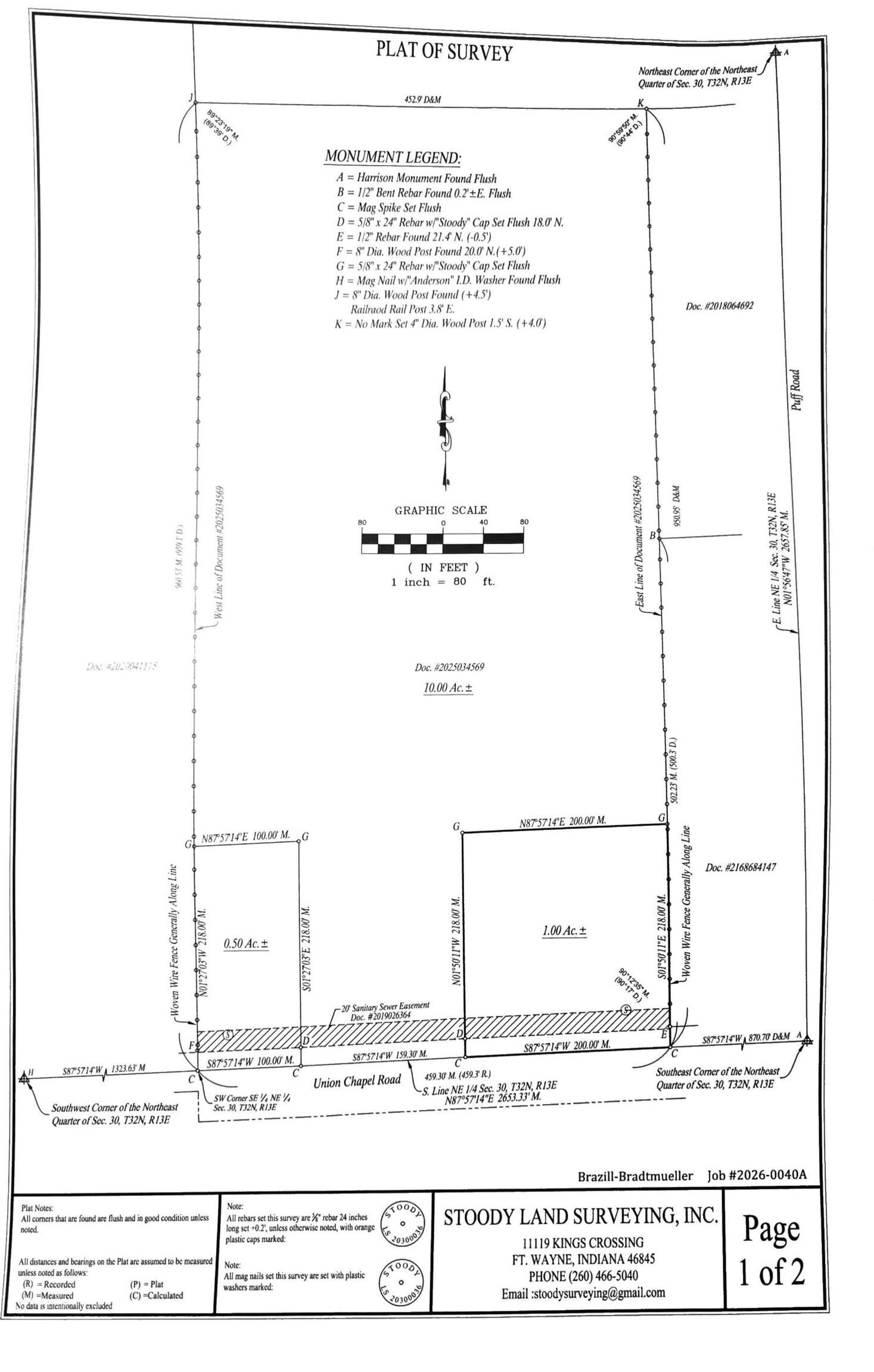 Property Photo:  Tbd Union Chapel Road  IN 46845 