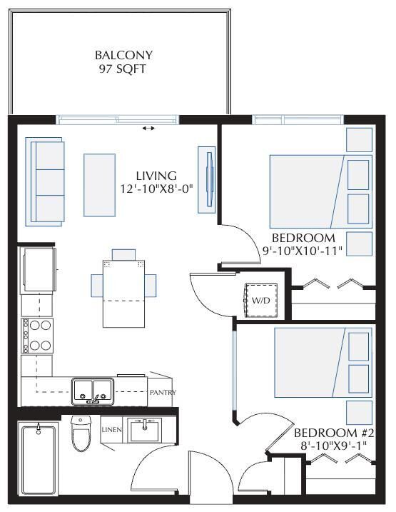 Property Photo: 570 Silverton Street 1209 AB T2X 0T9