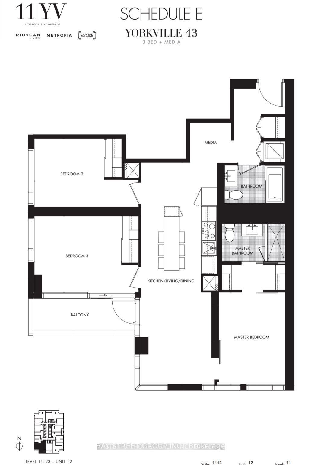 Property Photo:  11 Yorkville Avenue 2312  ON M4W 1L2 