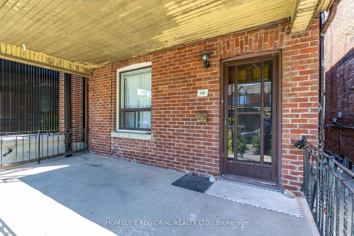 Property Photo: 122 Emerson Avenue ON M6H 3T1