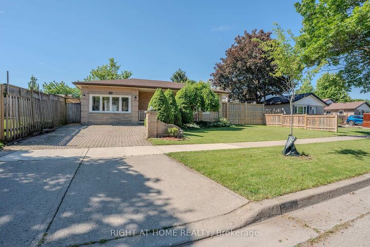 Property Photo: 80 Chilton Drive ON L8J 1M4