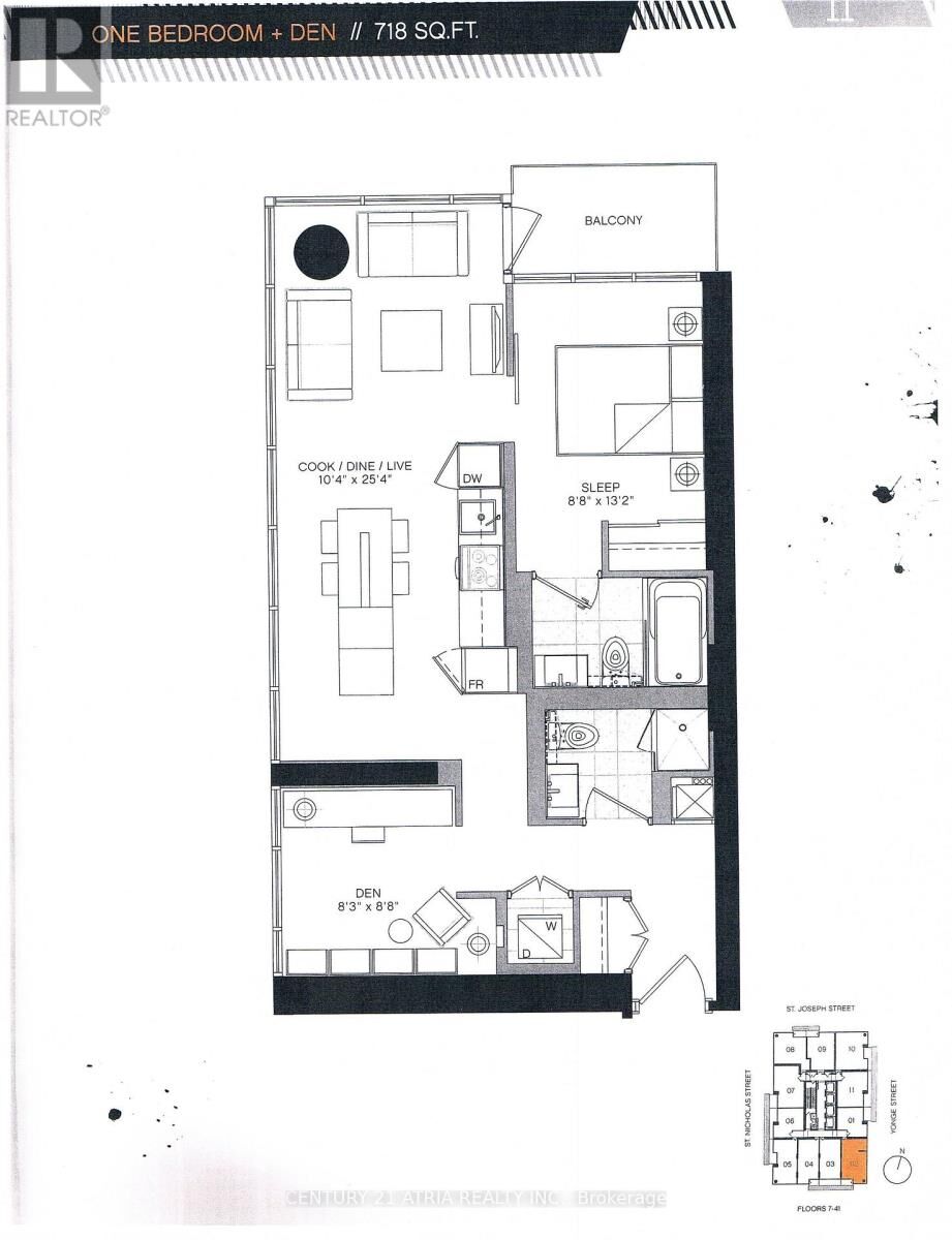 Property Photo: 5 St Joseph Street 2602 ON M4Y 0B6