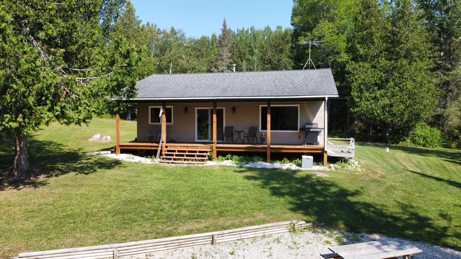 Property Photo: 5985 N Service Rd MI 49745