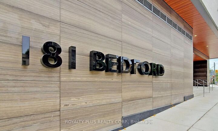 Property Photo: 181 Bedford Road 1806 ON M5R 0C2