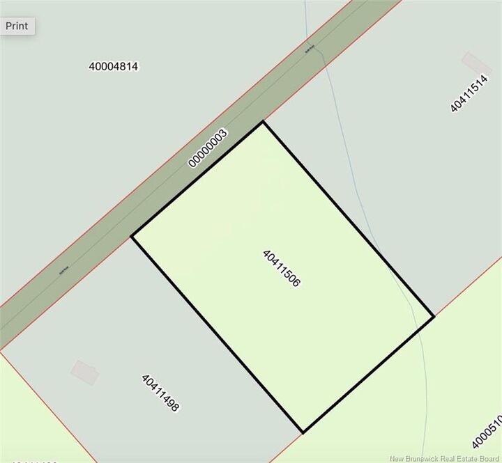 Property Photo:  Lot Gum  NB E1V 2K1 