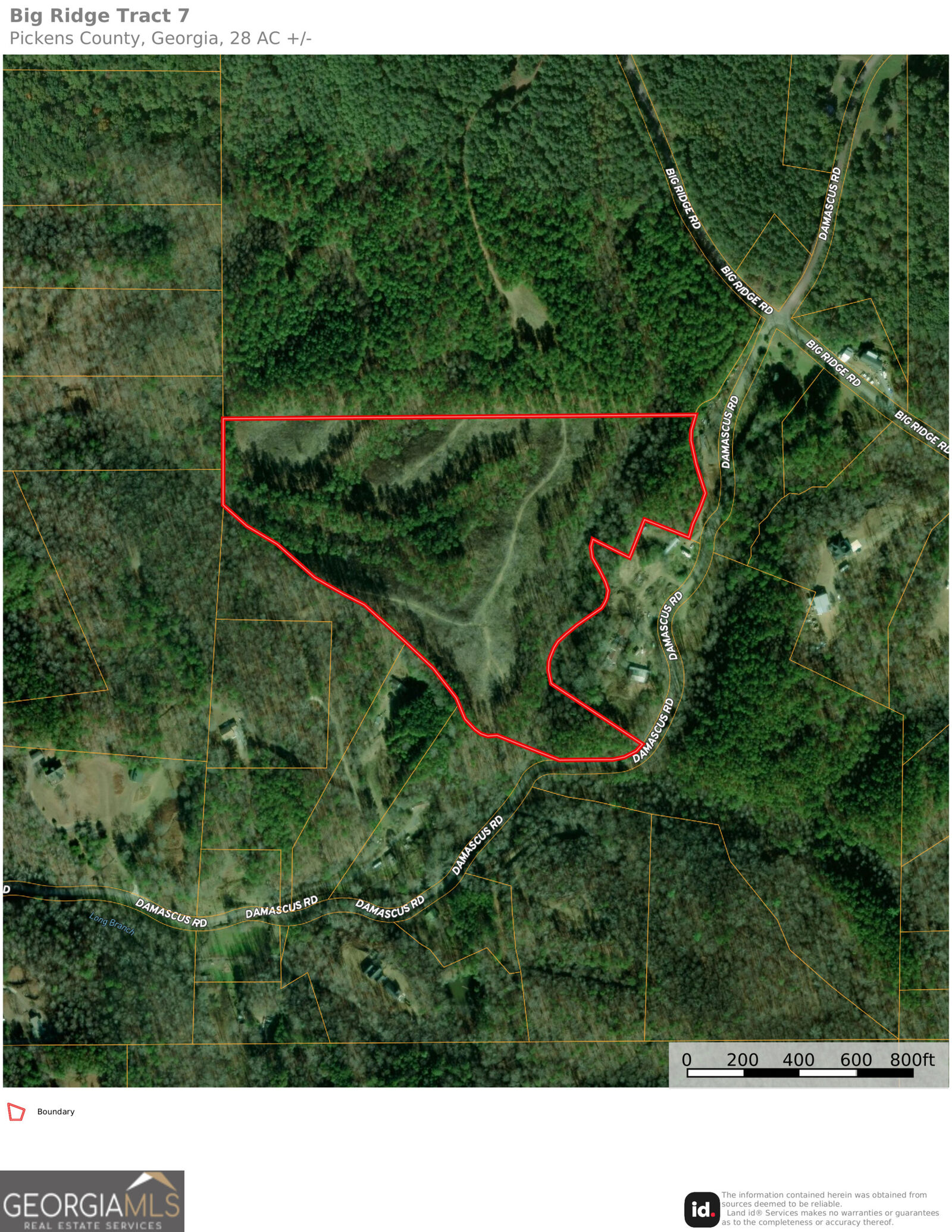 Property Photo: 27 Acres Damascus Road GA 30734