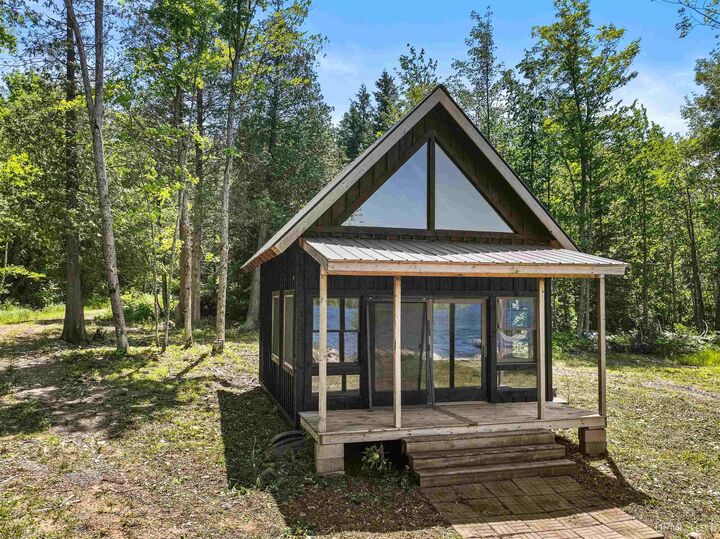 Property Photo:  25160 Upper Point Mills (Waterfont Listing) Road  MI 49930 