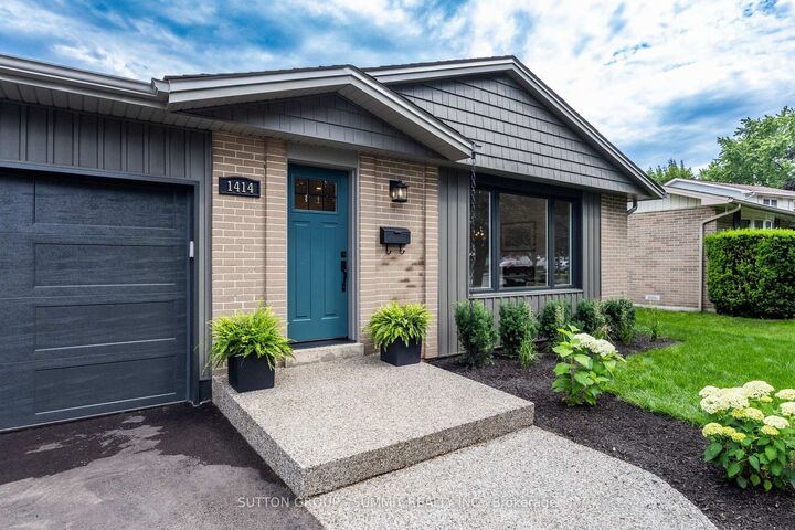 Property Photo: 1414 Dewbourne Crescent ON L7M 1E7