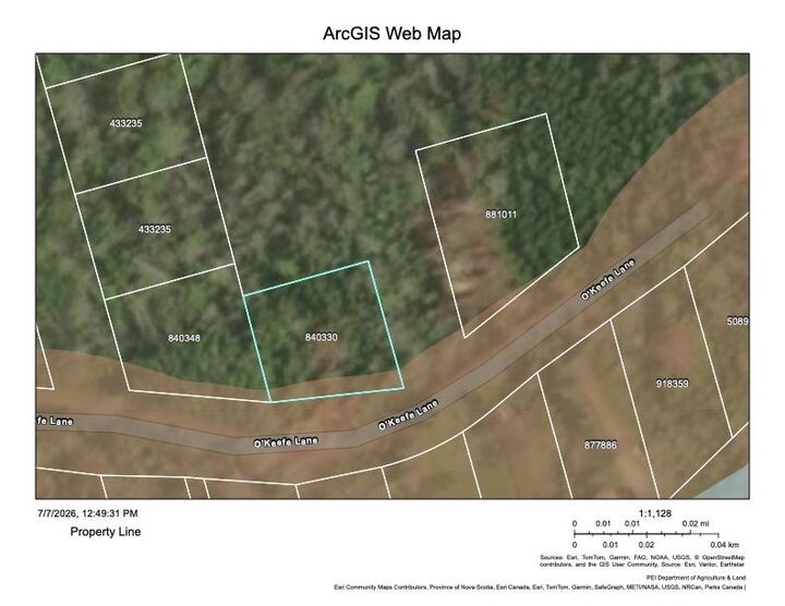 Property Photo: Lot 19 Okeefe Lane PE C0A 2E0