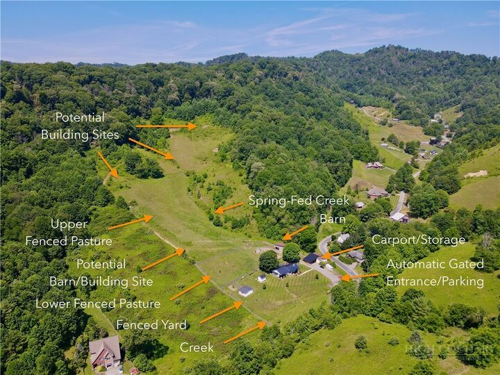 Property Photo:  419 Fletcher Branch Road  NC 28692 