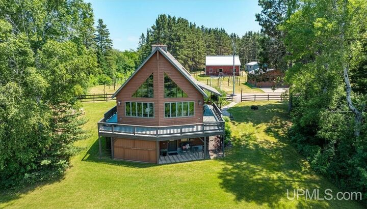 Property Photo: 4042 5 Mile Point Road MI 49805